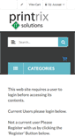 Mobile Screenshot of printrix.com